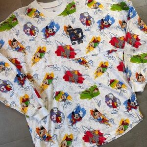 Walt Disney World AOP  Ink And Paint Spirit Jersey Size Small